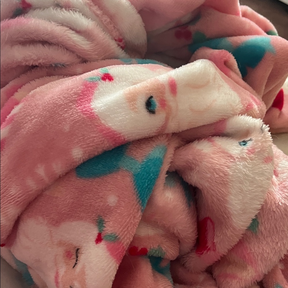 Cozy Pink Mermaid Blanket